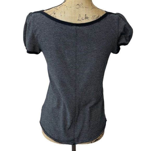 Free People Blouse with Puffy Cap Sleeves - Picture 9 of 13